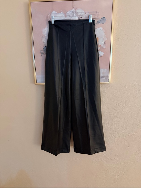 Ripley Rader Pants - NWT Ripley Rader Black Faux Leather Wide Leg Pants | Size 3 (Medium)